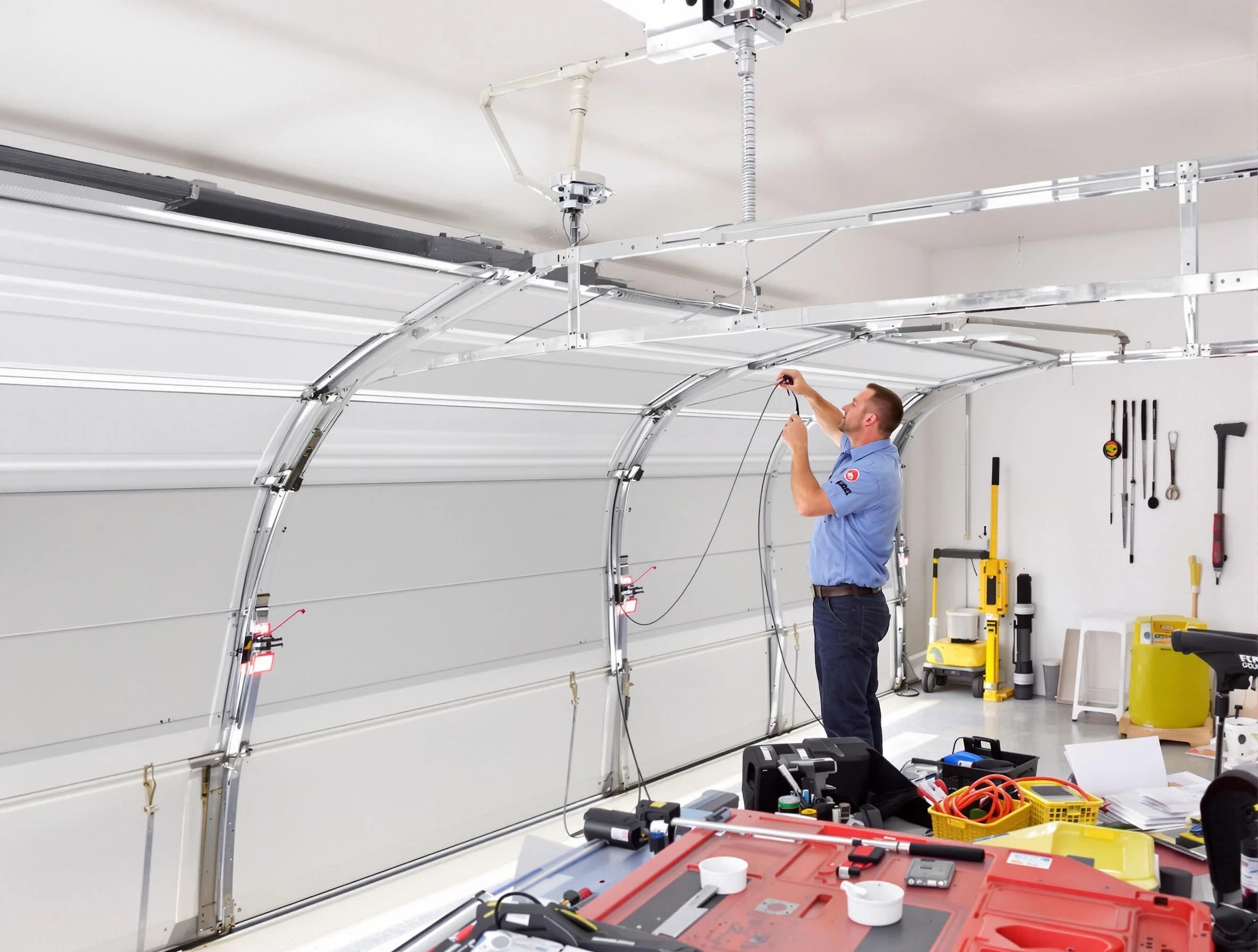Garage door cable repair service by Northbrook Garage Door Repair in Northbrook