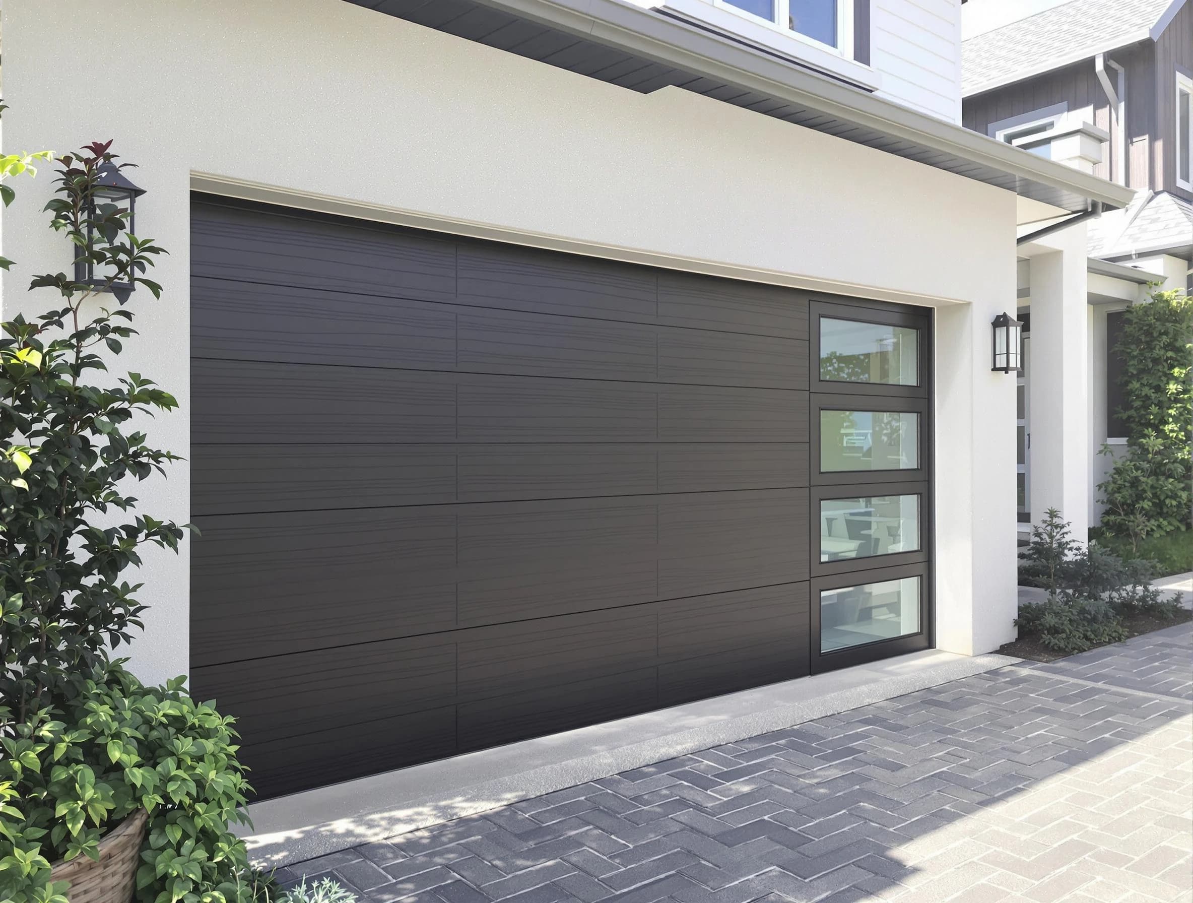 Custom garage door installation by Northbrook Garage Door Repair in Northbrook