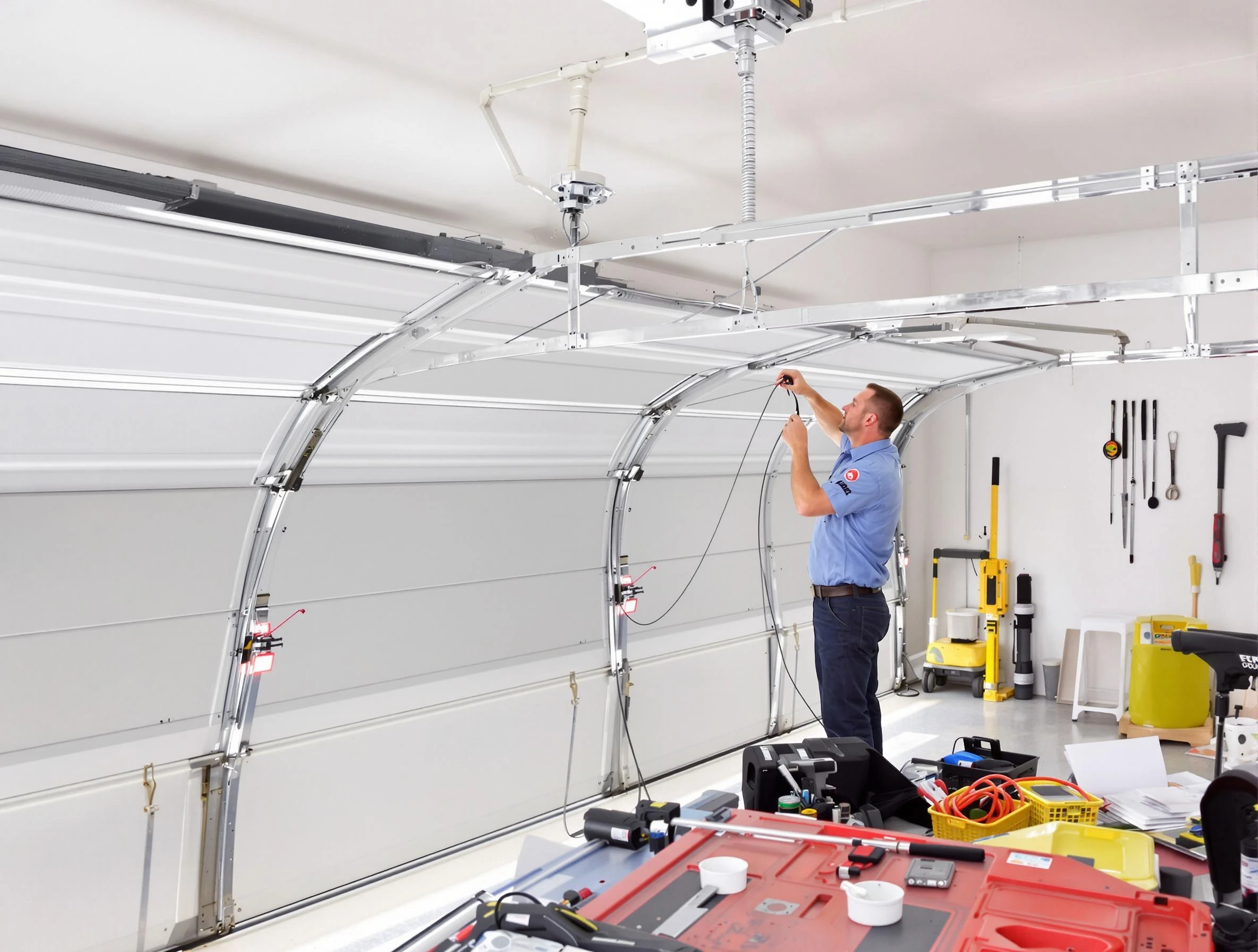 Garage door cable repair service by Northbrook Garage Door Repair in Northbrook