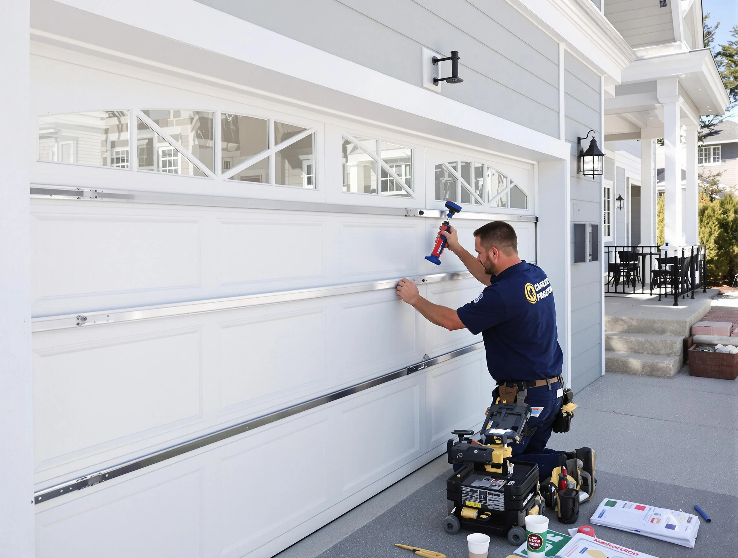 Professional garage door installation by Northbrook Garage Door Repair in Northbrook