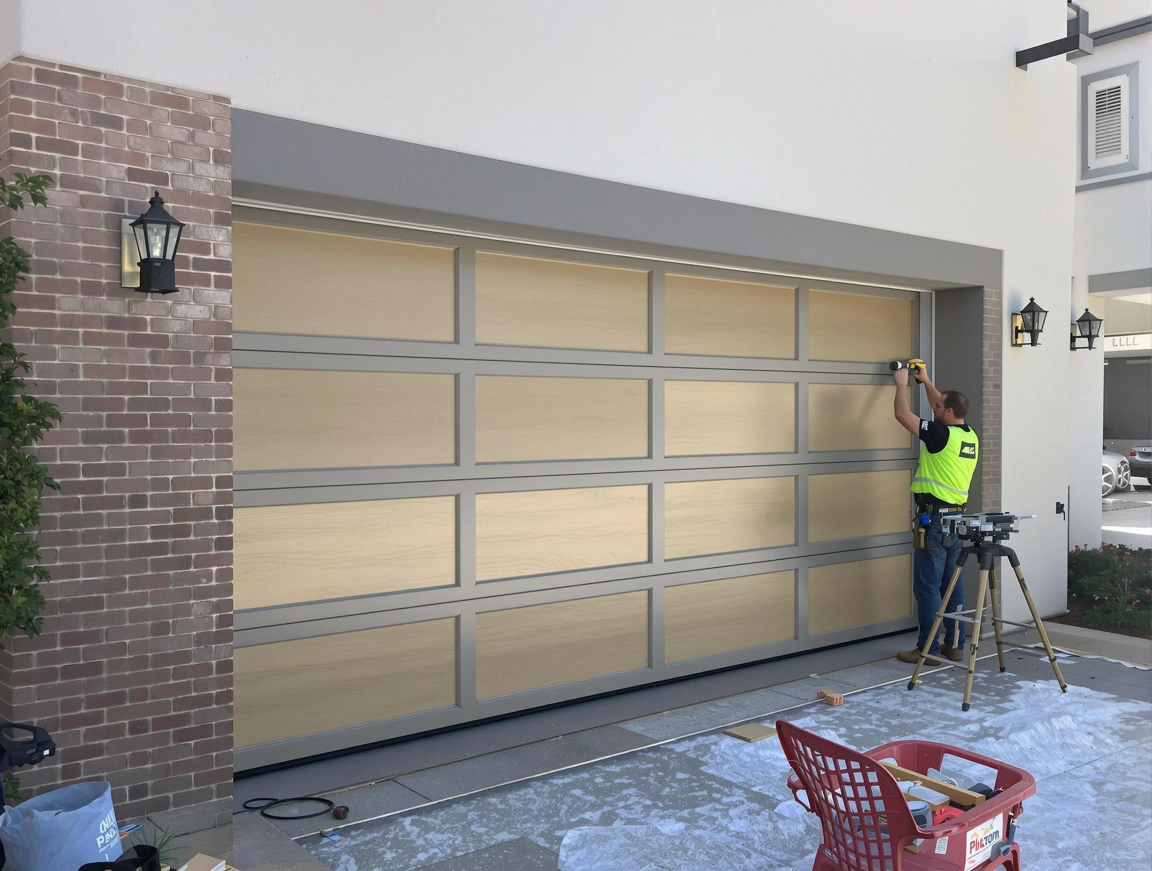 Garage door replacement service by Northbrook Garage Door Repair in Northbrook