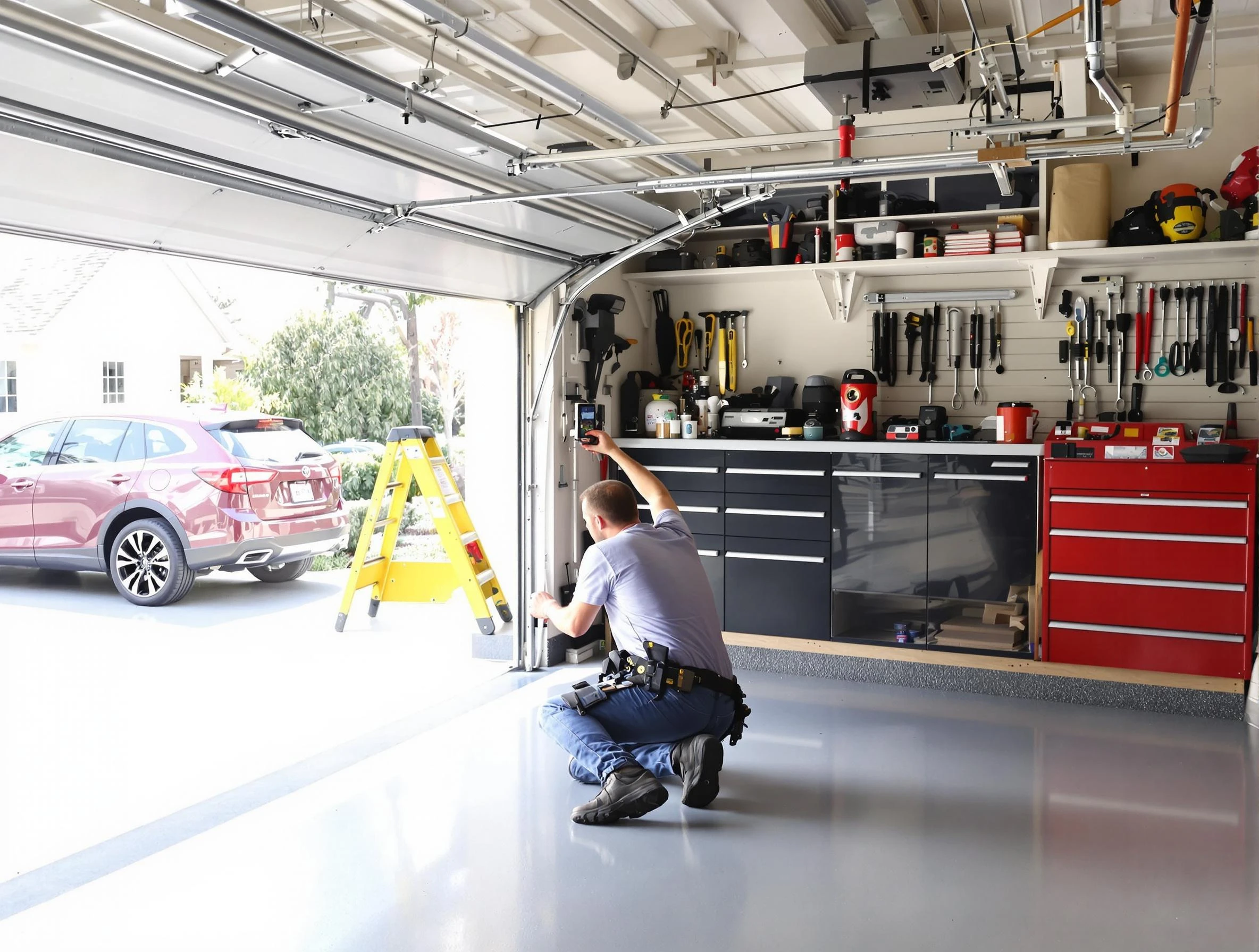 Local garage door repair service by Northbrook Garage Door Repair in Northbrook