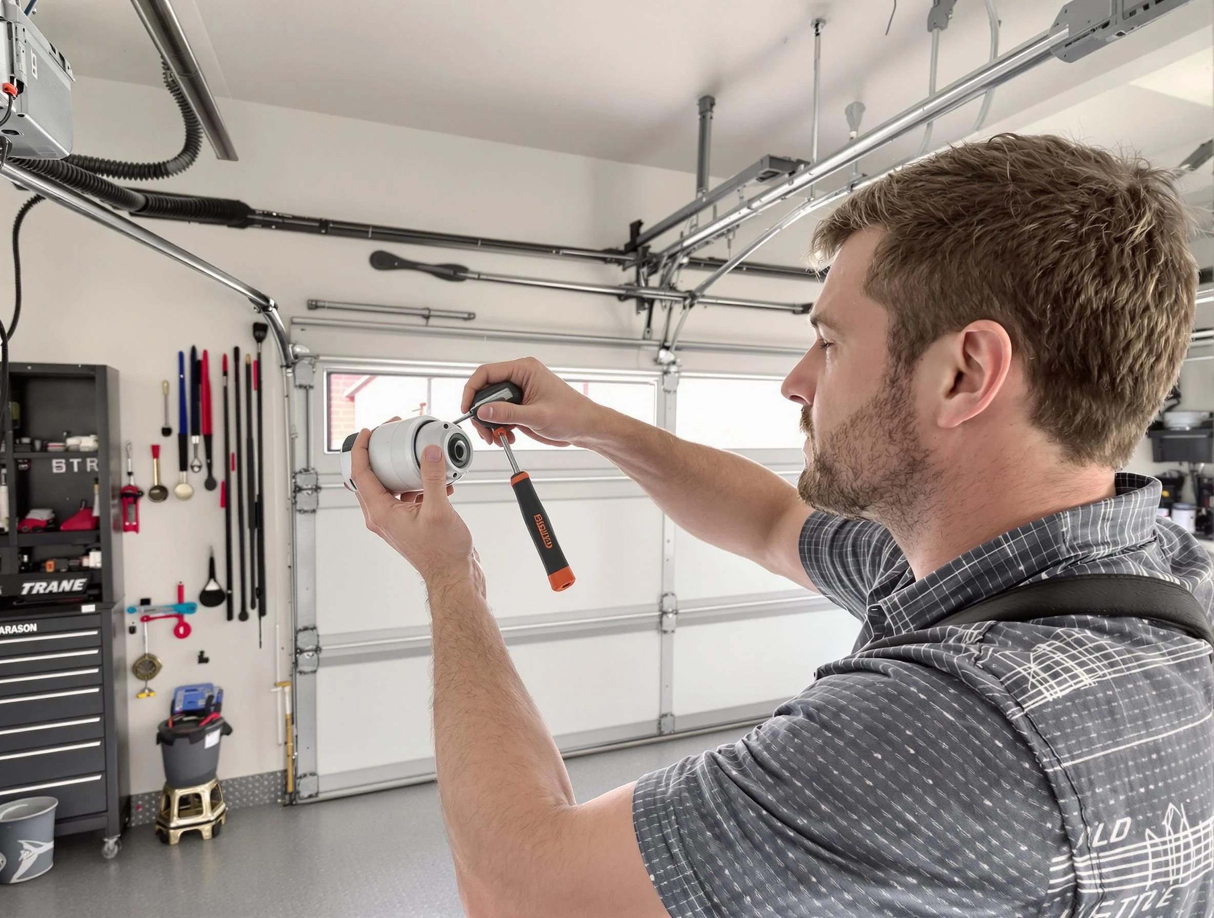 Garage door opener repair service by Northbrook Garage Door Repair in Northbrook