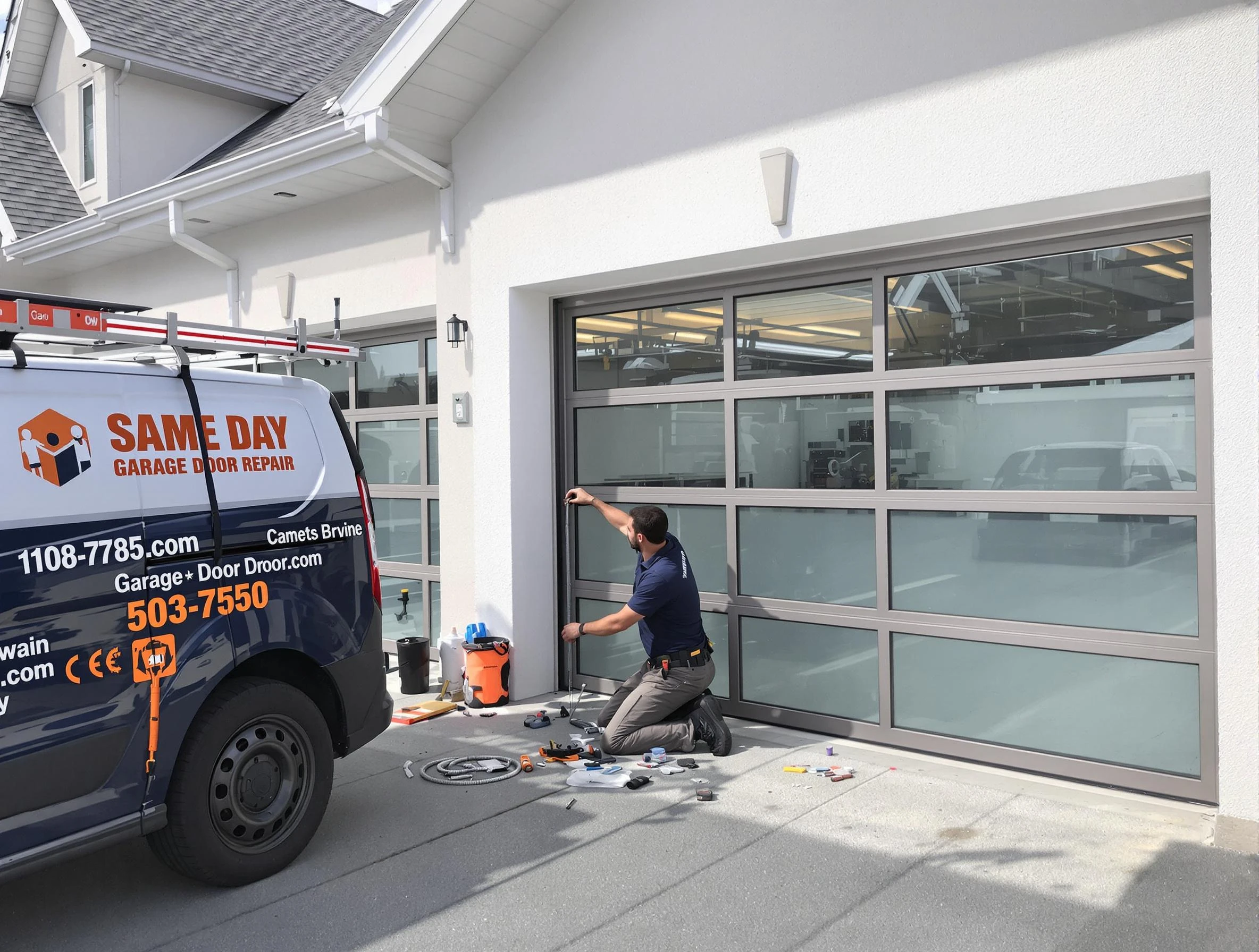 Same-day garage door repair service by Northbrook Garage Door Repair in Northbrook